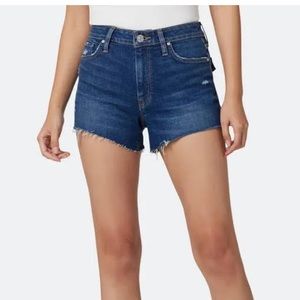 Hudson Jeans Croxley High-Rise Short. Blue. New with tags